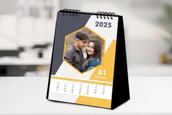 A5 Desktop Calendar (Portrait)