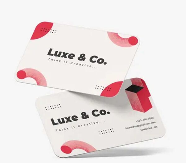 Rounded Corner Business Card