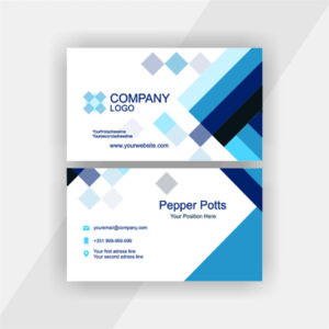 Classic Business Card Blue